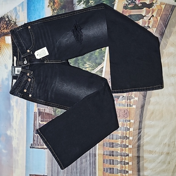 Levi's Premium Distressed Noughties Bootcut Jeans Size 31 NWT - Picture 2 of 13